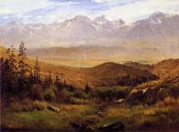 Bierstadt, Albert - In the Foothills of the Mountais